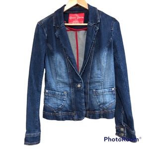 Rustic Denim Denim Jacket/Blazer Size L